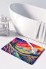 Yarrow in Color Memory Foam Kitchen Mat Machine Washable Anti-Fatigue Mat Cushion Comfort Bath Mat or Kitchen Rug