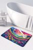 Petunias in Color Memory Foam Kitchen Mat Machine Washable Anti-Fatigue Mat Cushion Comfort Bath Mat or Kitchen Rug