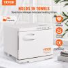 VEVOR Hot Towel Warmer, 8L Spa Hot Towel Warmer Cabinet, 2-in-1 Towel Warmer with Stainless Steel Rack, Holds up to 16 Towels