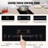 VEVOR Built in Electric Stove Top, 20 x 11.6 inch 2 Burners, 240V Glass Radiant Cooktop with Sensor Touch Control, Timer & Child Lock Included