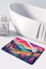 Liatris in Color Memory Foam Kitchen Mat Machine Washable Anti-Fatigue Mat Cushion Comfort Bath Mat or Kitchen Rug
